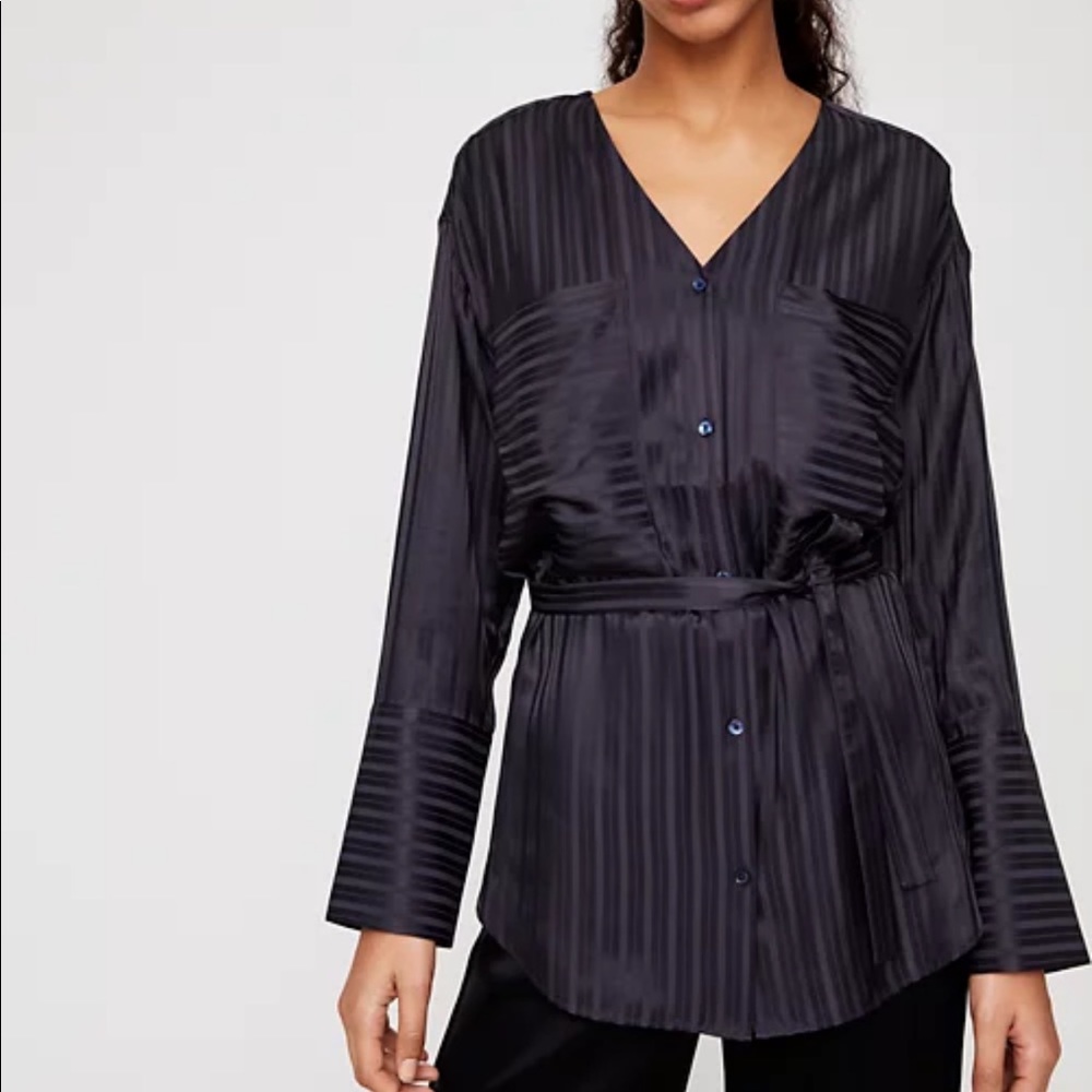 Aritzia Wilfred Zelie Blouse